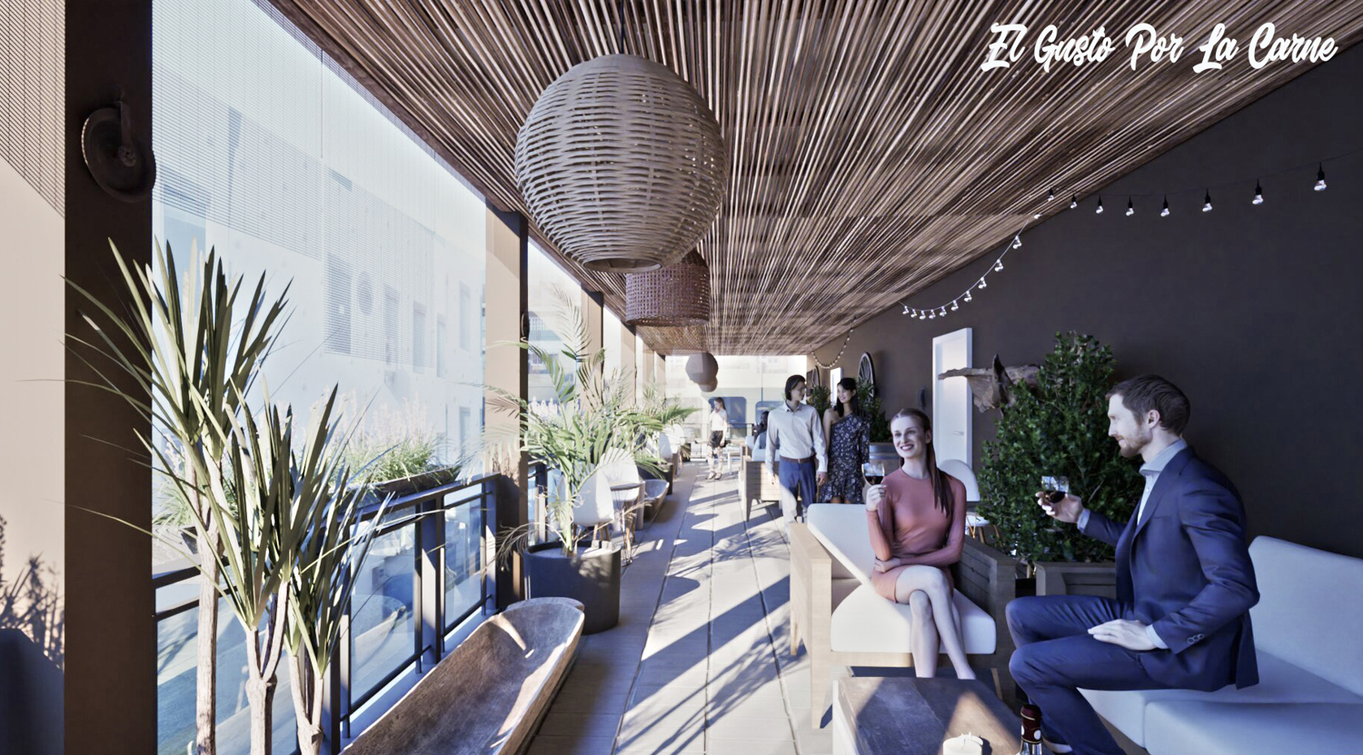 diseño para terraza mercado el sauzal